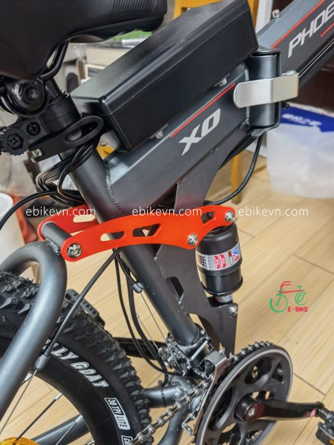 Xe đạp thể thao leo núi trợ lực điện gấp gọn Phoenix 26inch pin rời