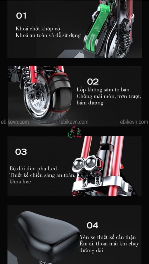 ebikevn.com - xe scooter truot dien sealup Q23