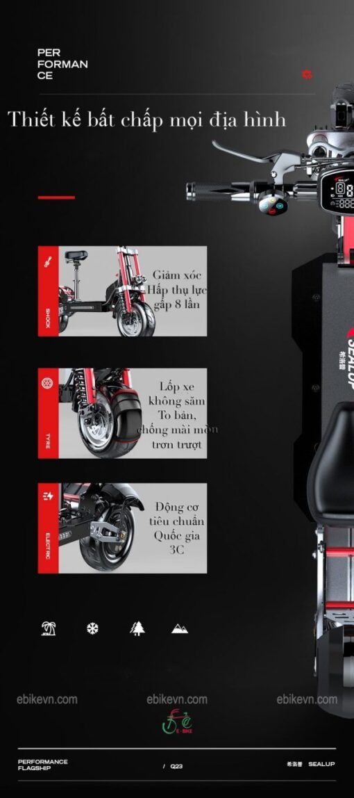 ebikevn.com - xe scooter truot dien sealup Q23