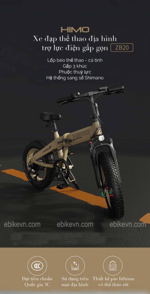 ebikevn.com - Xiaomi Himo ZB20