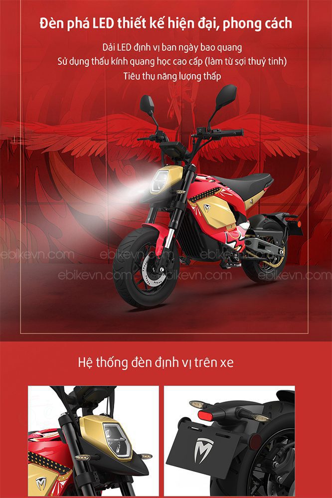 Đèn LED trên xe được thiết kế hiện đại 