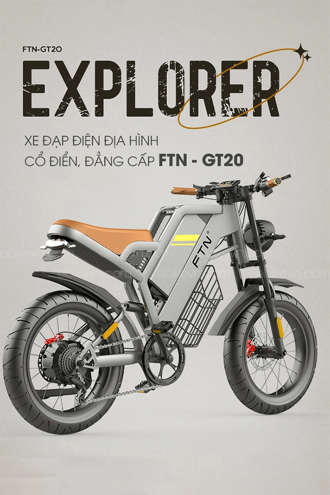  xe đạp điện địa hình FTN-GT20
