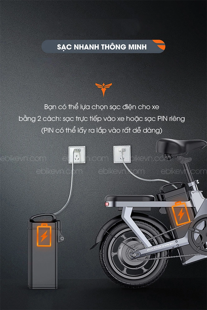 Sạc điện tiện lợi, thông minh
