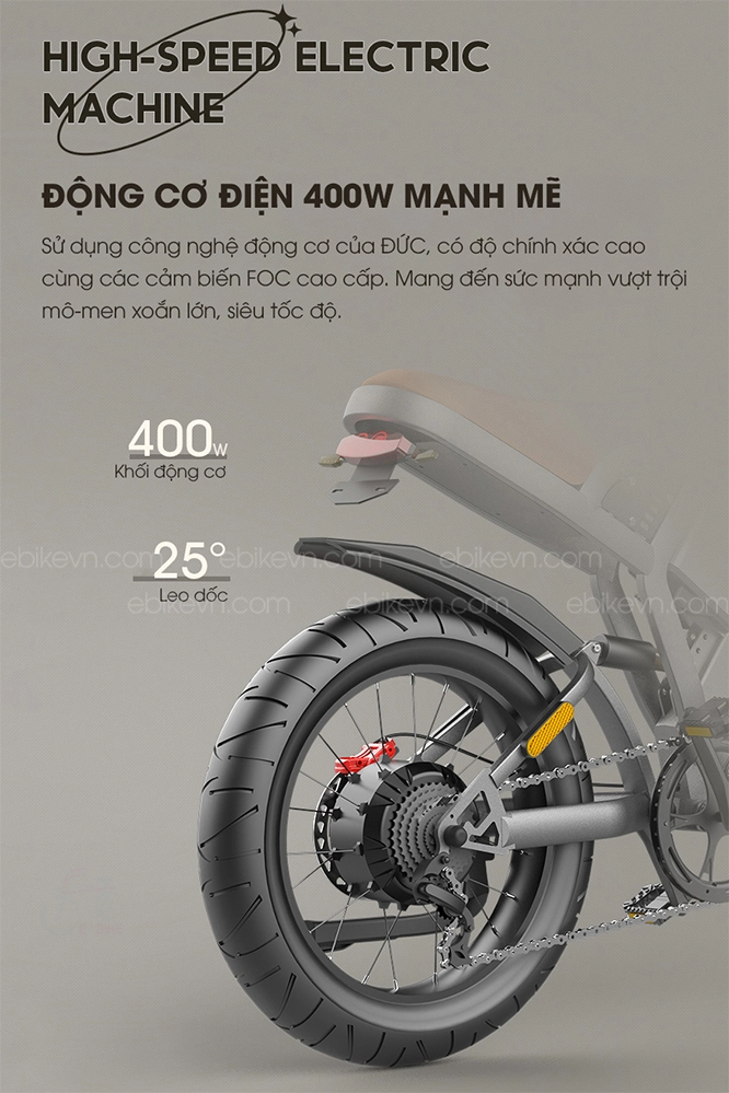 Khối động cơ điện 400W