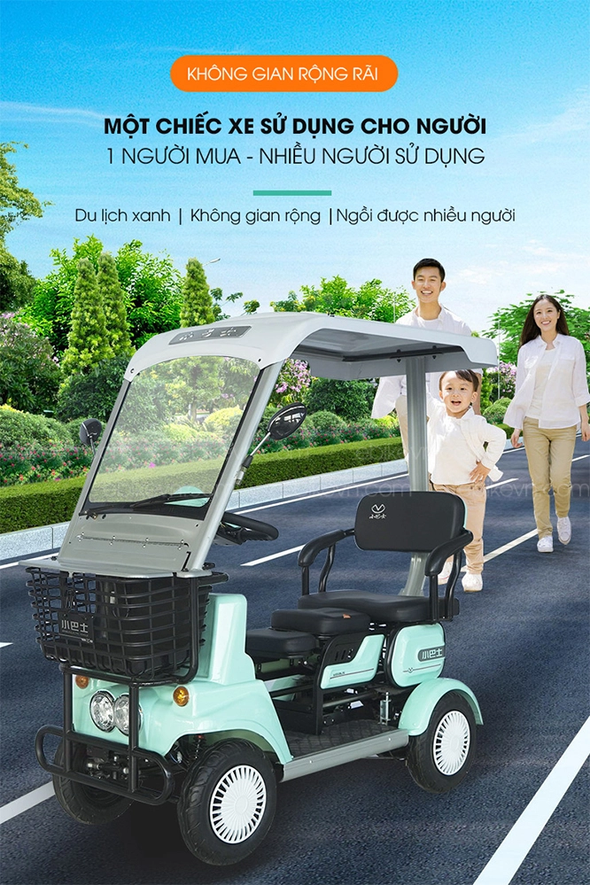 chiếc xe điện mini bus Lavrock E401?