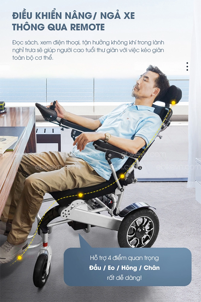 Điều khiển ngả xe nhanh chóng