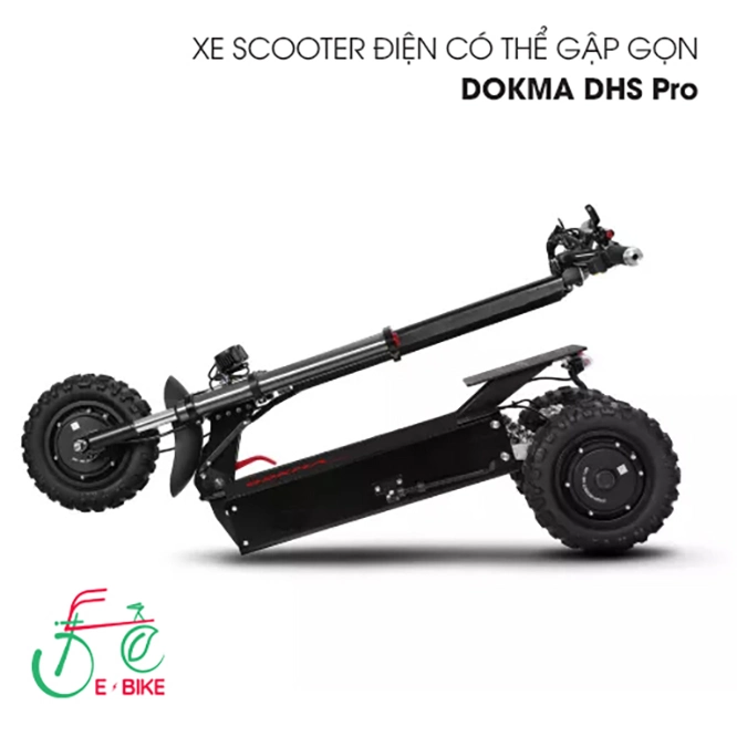 Gap gọn Xe Scooter điện Dokma DHS Pro