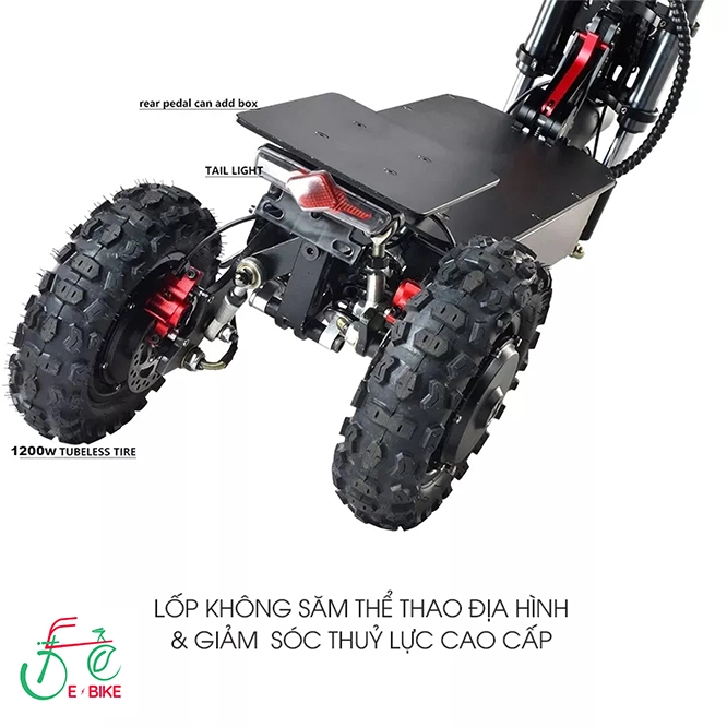 Giảm xóc lò xo kép phía sau