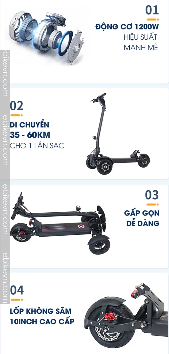 Xe dien san GOLF Scoot E73 - ebikevn (4)