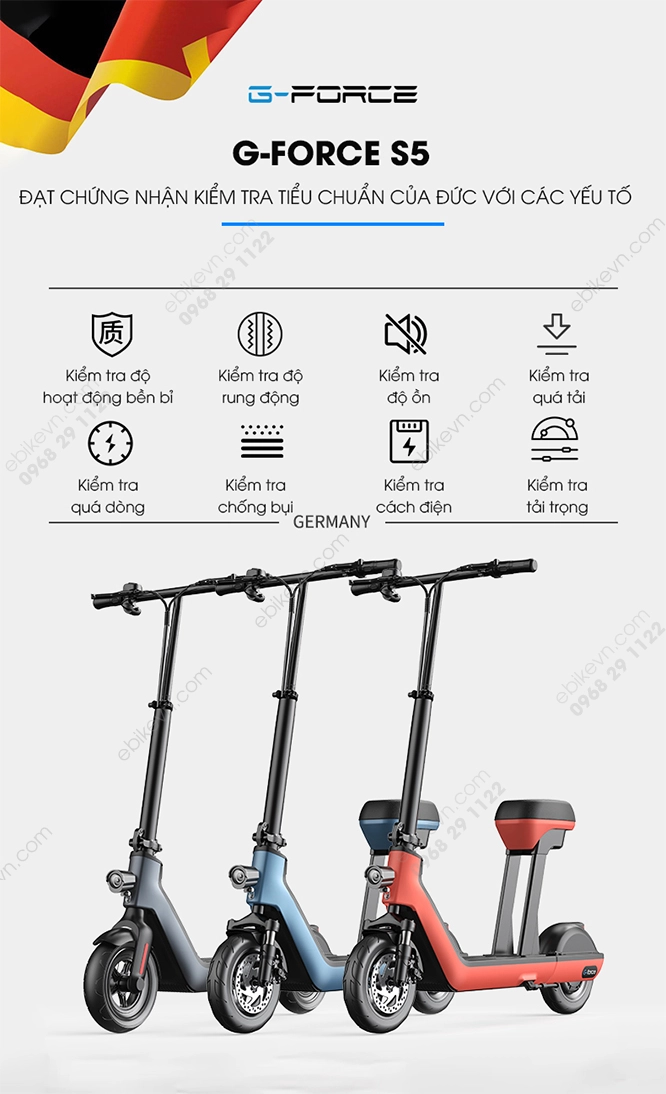 Xe Scooter dien G Force S5 ebikevn 2 G-FORCE