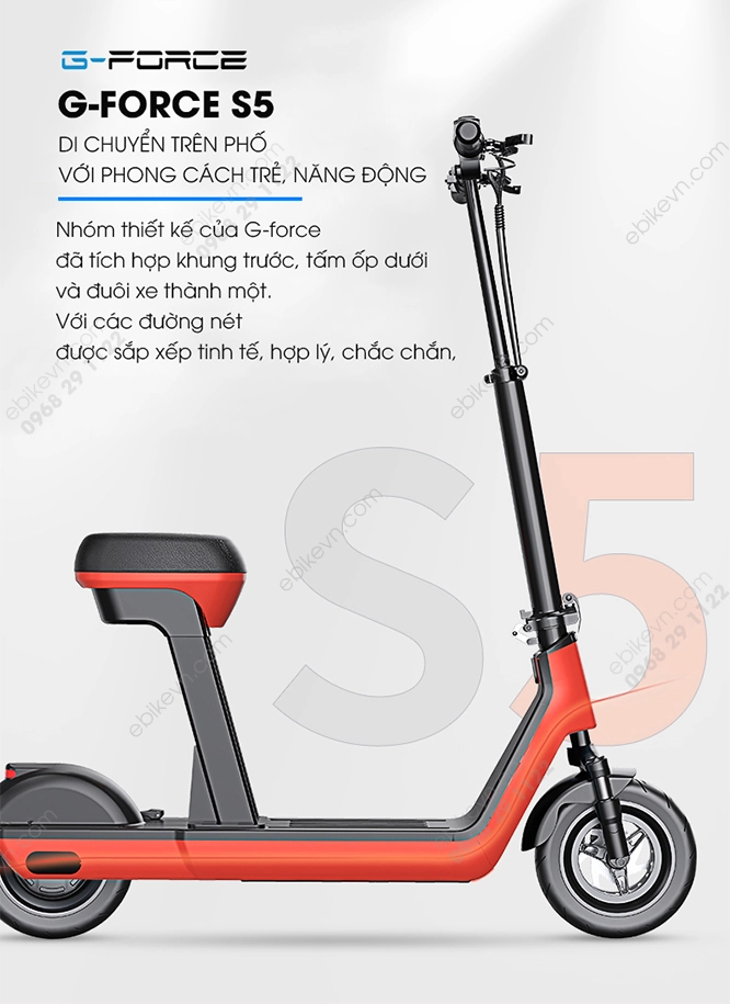 Xe Scooter dien G Force S5 ebikevn 6 G-FORCE