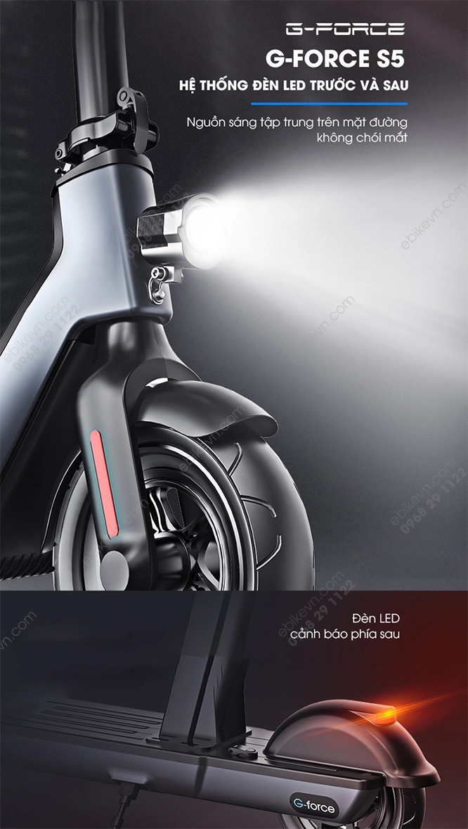 Xe Scooter dien G Force S5 ebikevn 7 G-FORCE