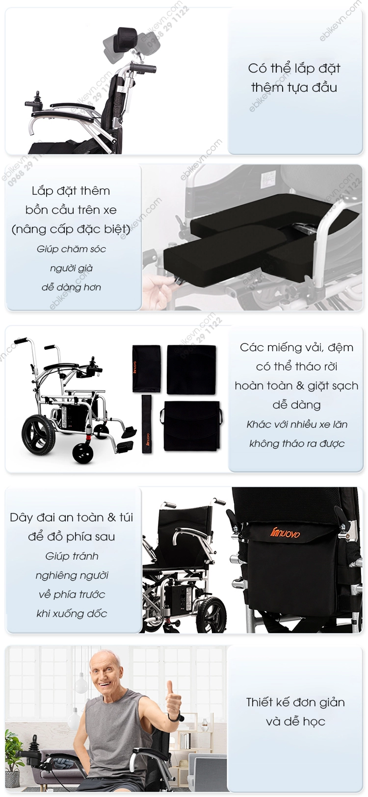 thiet ke tinh te 4 Xe lan dien N5519 sieu nhe xe dien cho nguoi gia.jpg INNUOVO