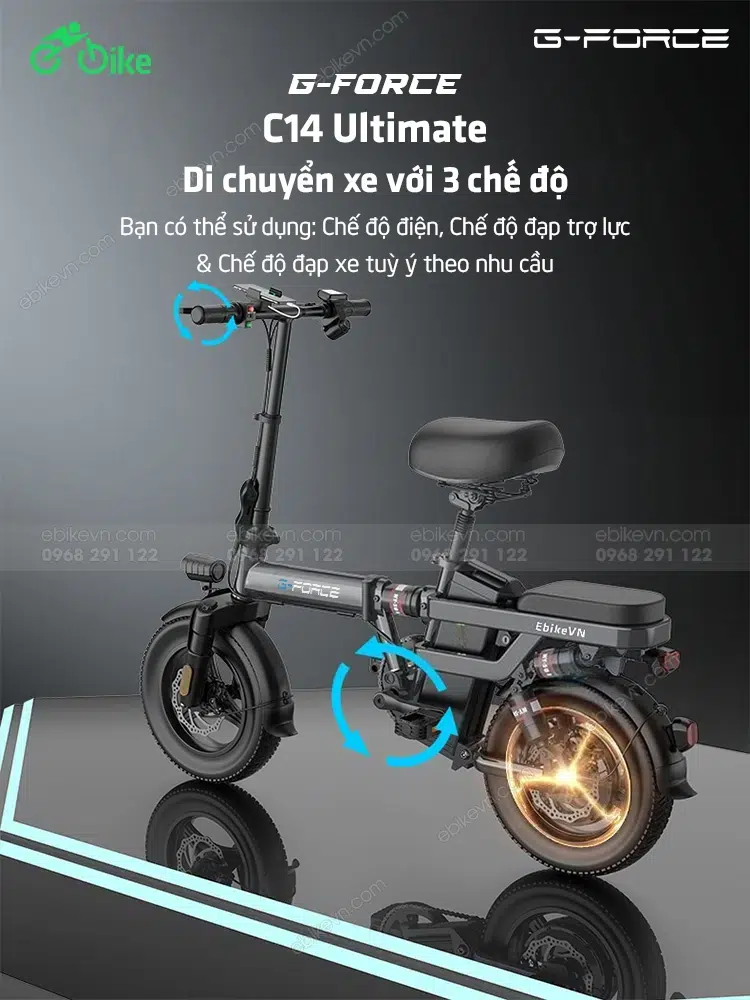 G-force C14 Ultimate - 3 Che Do Di Chuyen