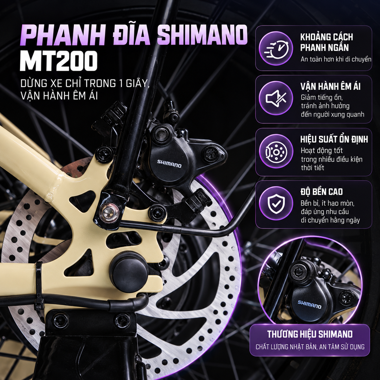 Xe Đạp Trợ Lực Điện Phoenix LS20 28 Phanh Đĩa Shimano Mt200 Công Nghệ Cao