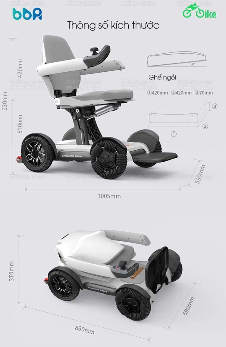 Xe Lan Dien Robot X Bbr - Ebikevn (22)