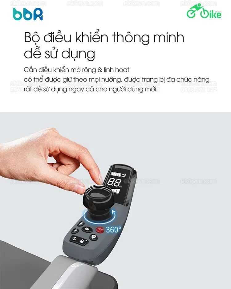 Xe Lan Dien Robot X Bbr - Ebikevn (8)