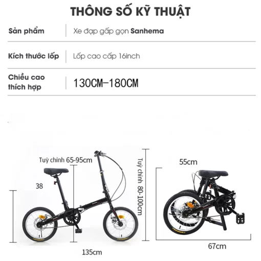 Xe Dap Gap Gon Thong Minh 11 Hachiko