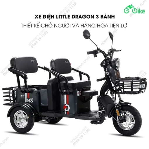 Xe Dien 3 Banh Little Dragon Ebikevn.com 1 Minibus