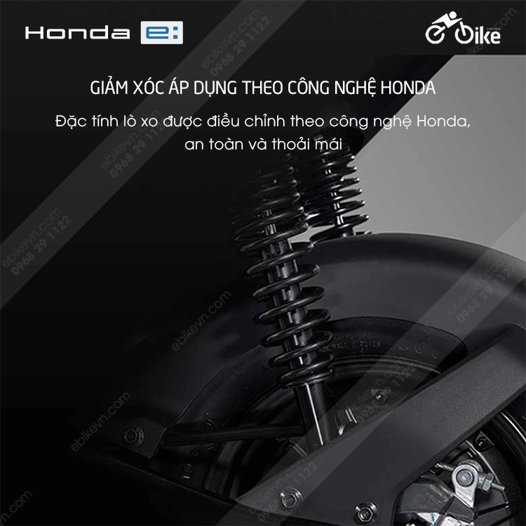giam xoc Xe dien Honda U GO ebikevn HONDA