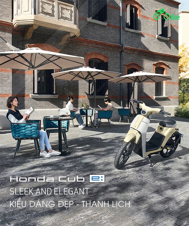 gioi thieu Xe dien Honda Club e ebikevn HONDA