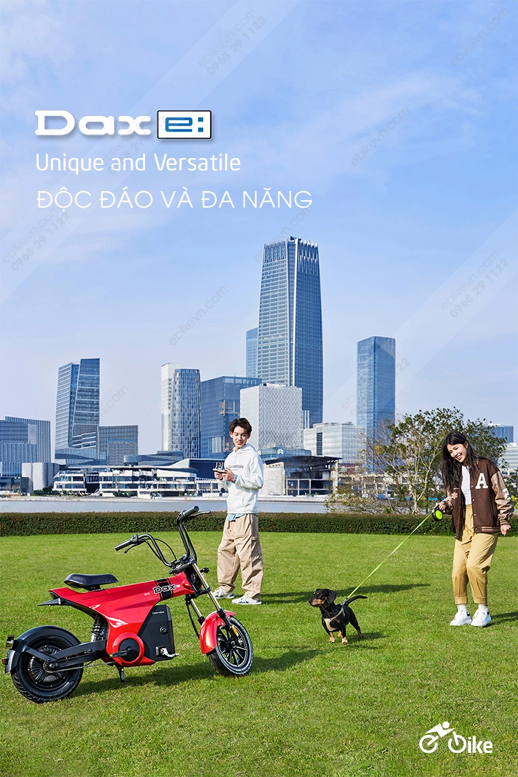 gioi thieu Xe dien Honda Dax e ebikevn HONDA