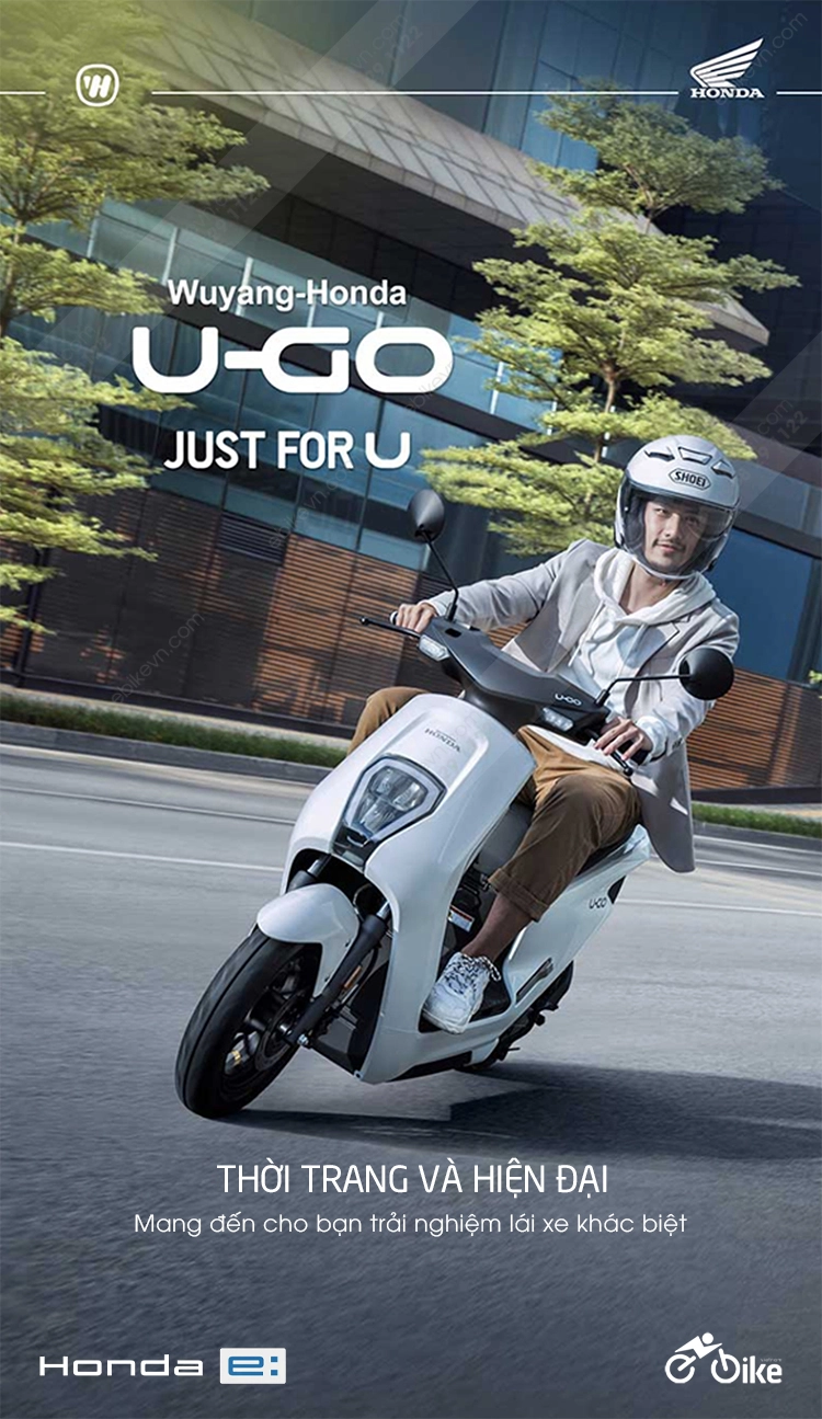 gioi thieu Xe dien Honda U GO ebikevn HONDA
