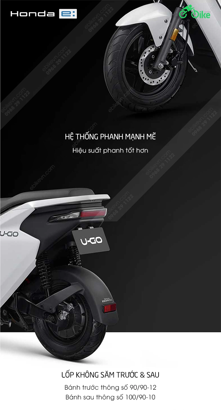 lop xe Xe dien Honda U GO ebikevn 1 1 HONDA