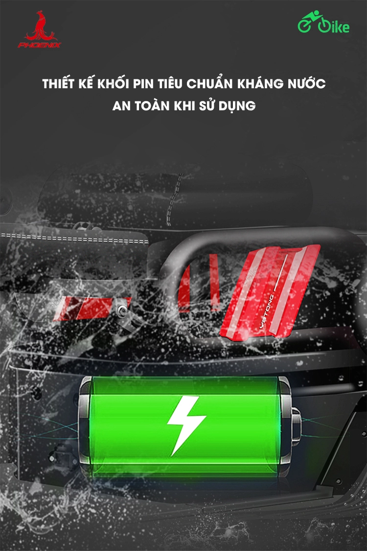 pin Xe dien 3 banh Phoenix Dazzling ebikevn.com PHOENIX