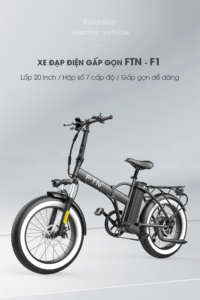 xe đạp điện gấp gọn FTN-F1