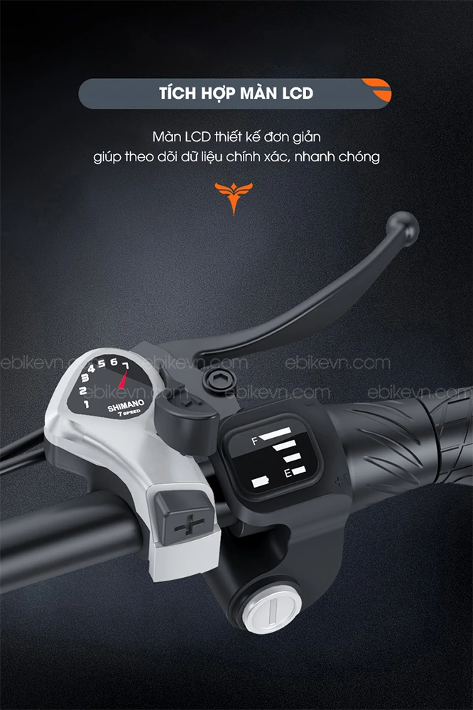 Tích hợp màn LED nhỏ gọn, sắc nét
