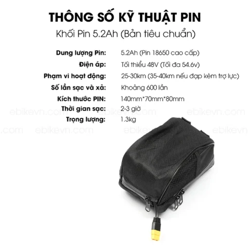 ThÃ´ng sá»‘ ká»¹ thuáº­t PIN