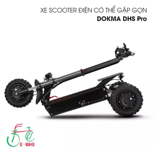 Gap gọn Xe Scooter điện Dokma DHS Pro