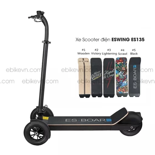 Xe Scooter điện Eswing ES135 tai he thong xe dien tong quan
