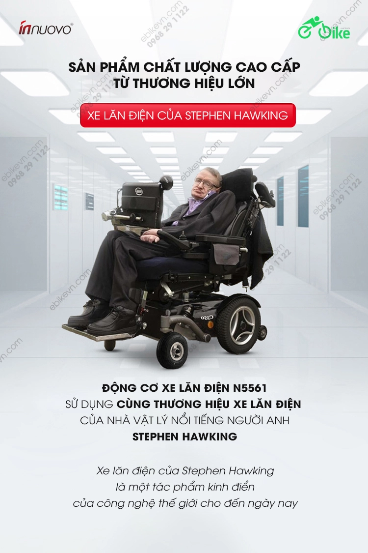 Stephan Hawking Xe Lan Dien N5519 Sieu Nhe Xe Dien Cho Nguoi Gia Innuovo