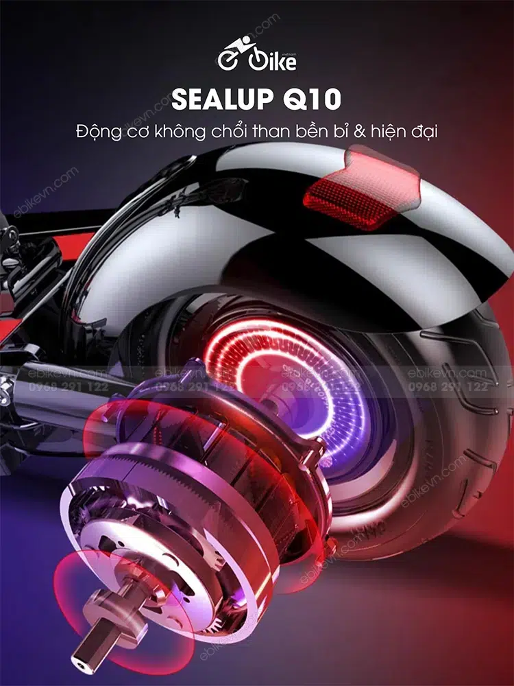 Chi Tiet Sealup Q10 Xe Dien Scooter Tại Ebikevn (2)