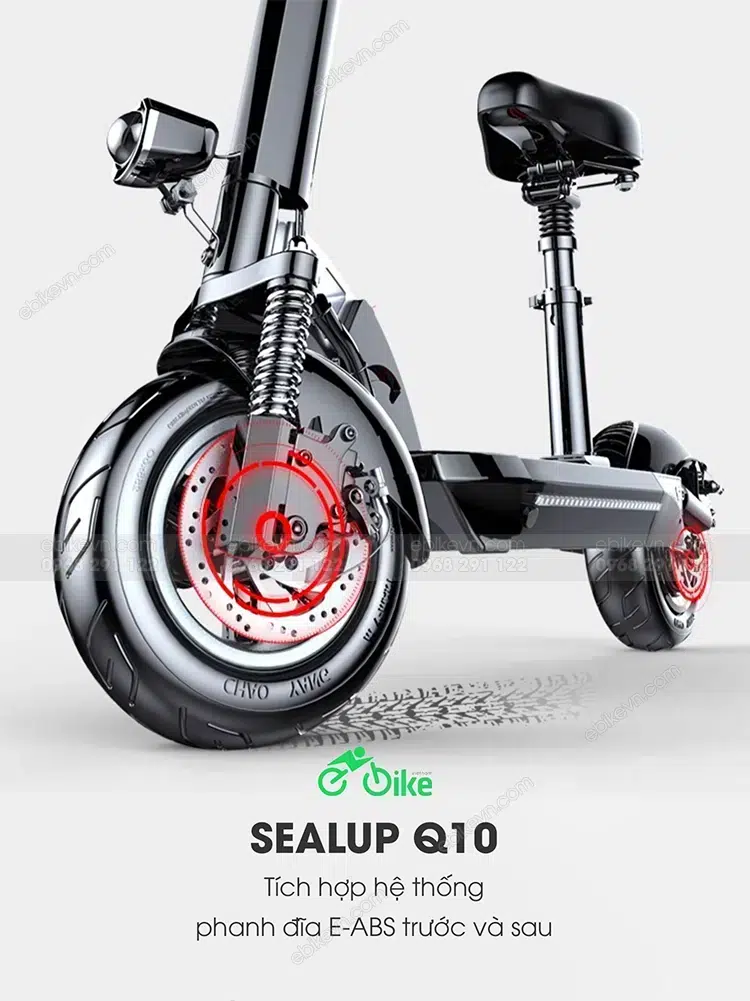 Chi Tiet Sealup Q10 Xe Dien Scooter Tại Ebikevn (6)