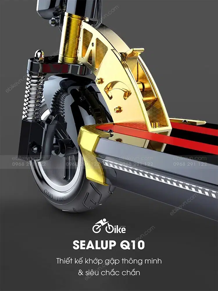 Chi Tiet Sealup Q10 Xe Dien Scooter Tại Ebikevn (8)