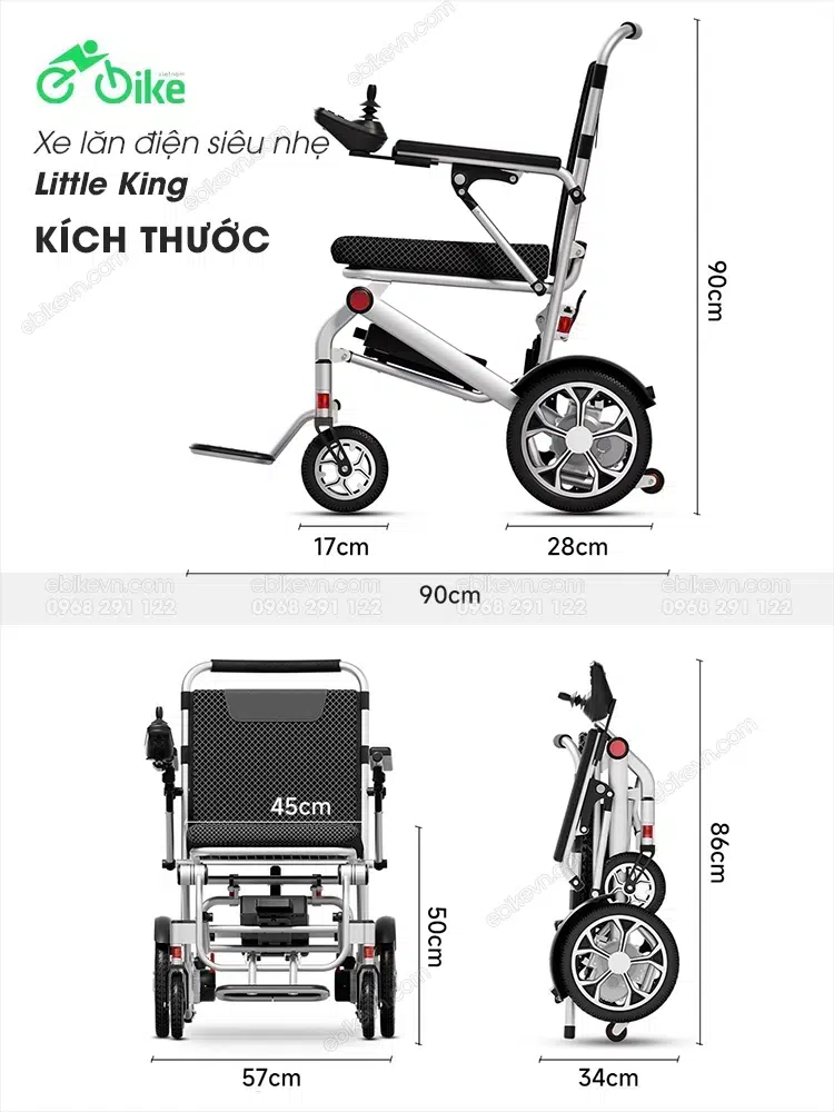 Little King Xe Lan Dien Sieu Nhe Ebike Viet Nam (8)