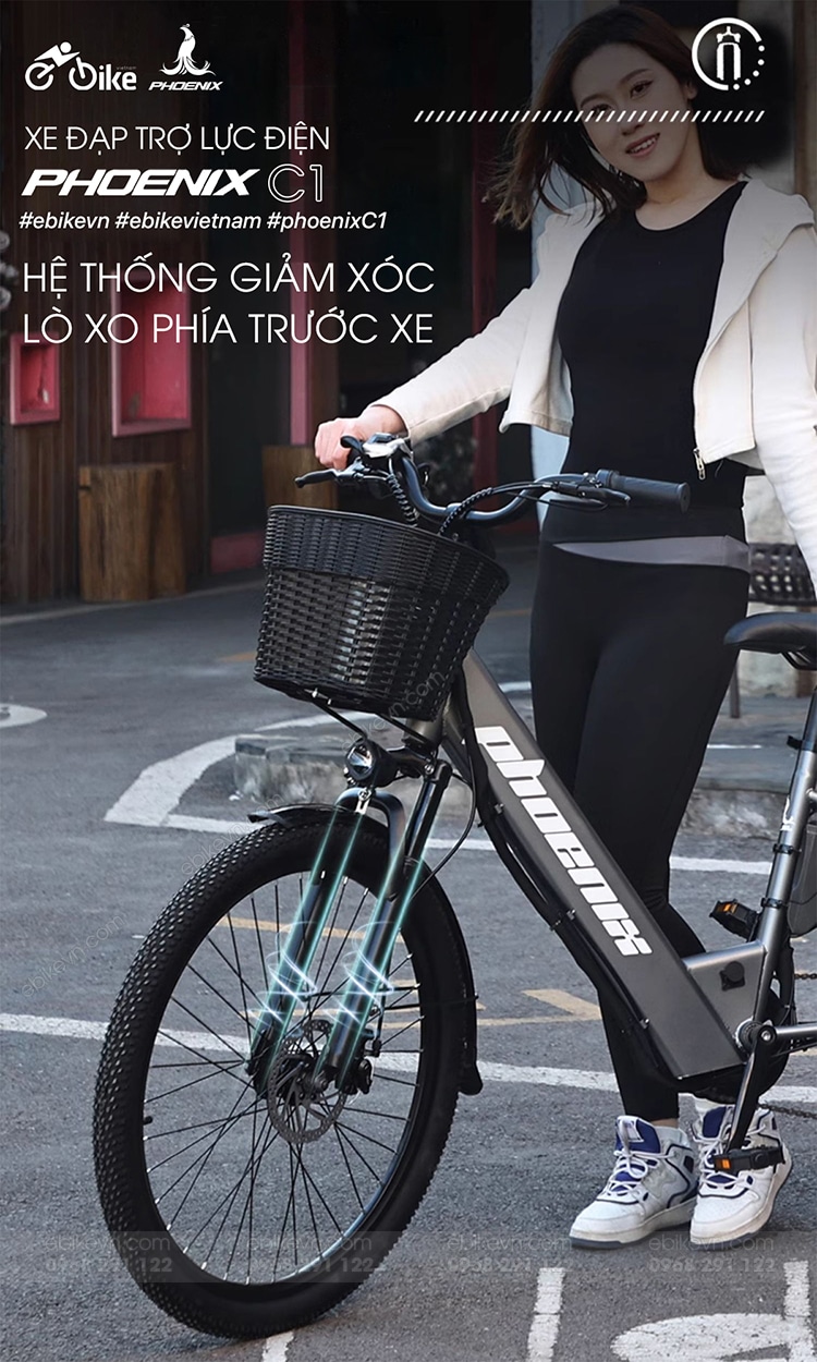 Phoenix C1 - Xe Dap Tro Luc Dien -ebikevn (10)