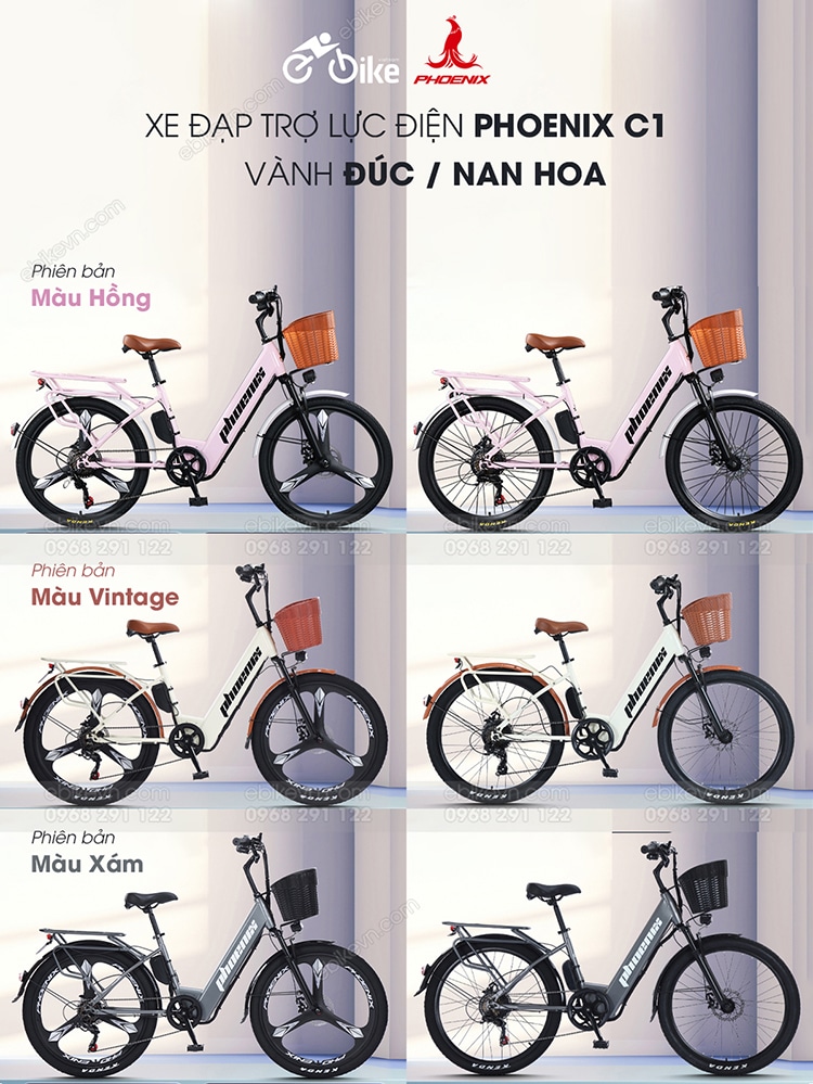 Phoenix C1 - Xe Dap Tro Luc Dien -ebikevn (3)