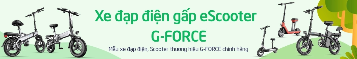 Xe dap dien gap gon G-force