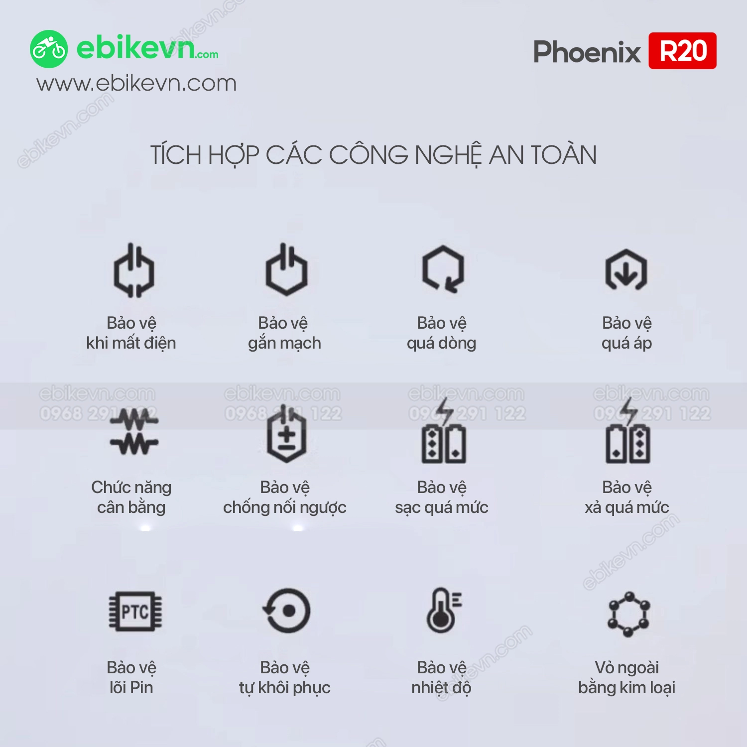 Ebikevietnam - Xe Dap Dien Phoenix R20 - Banh 20inch (3)