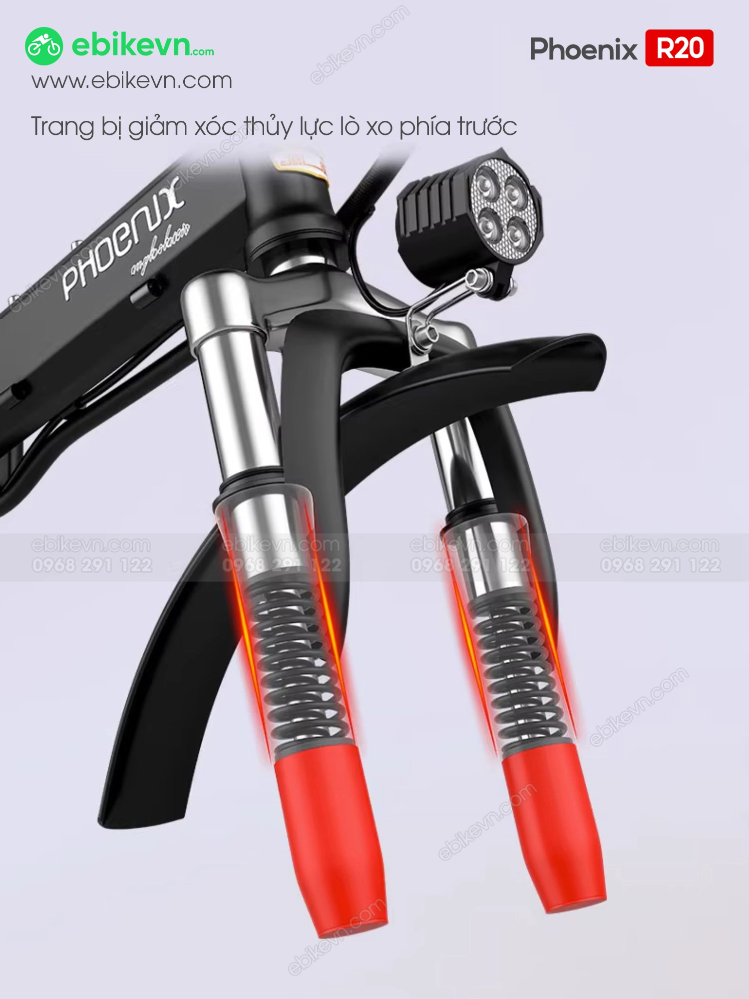 Ebikevietnam - Xe Dap Dien Phoenix R20 - Banh 20inch (7)