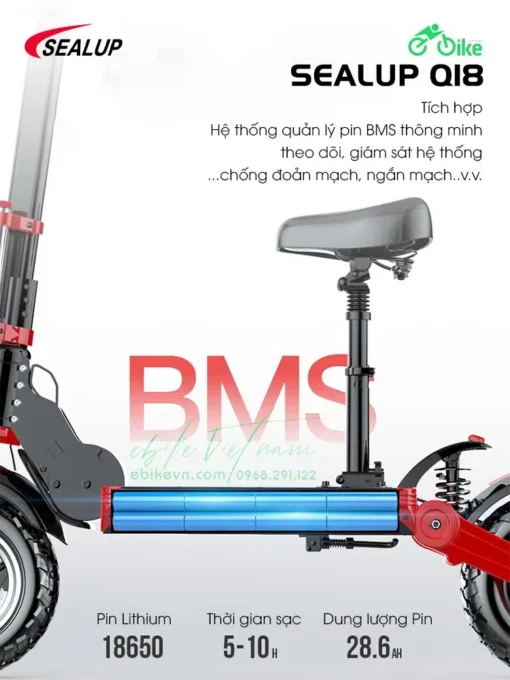 Ebikevn Xe Dien Scooter Sealup Q18 (7)