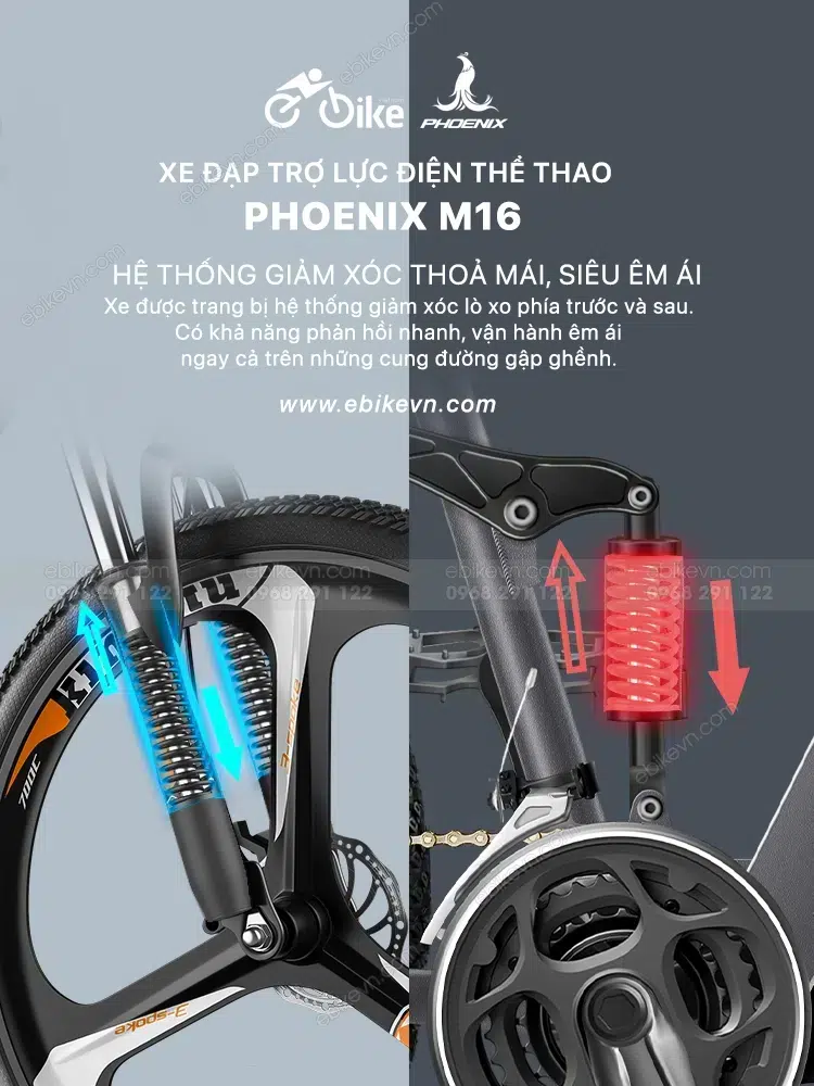 Ebikevn.com Xe Dap Tro Luc Dien The Thao Phoenix M16 (4)